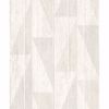 Picture of Nilsson White Geometric Wood Wallpaper