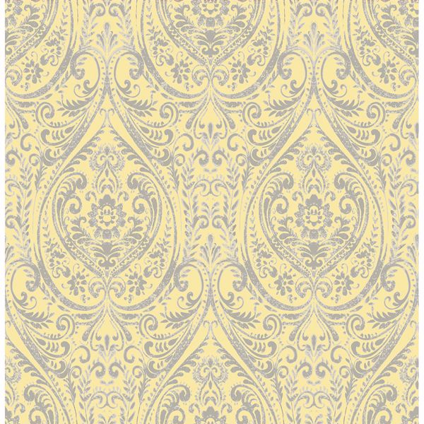 Picture of Gypsy Yellow  Damask 