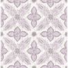 Picture of Off Beat Ethnic Violet Geometric Floral