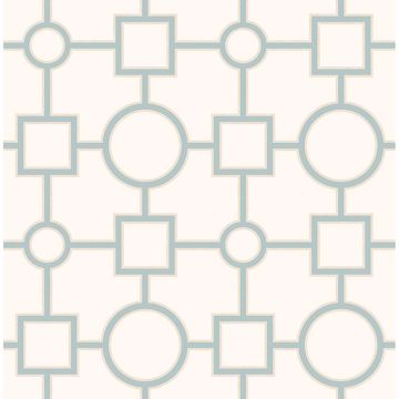 Picture of Matrix Turquoise Geometric