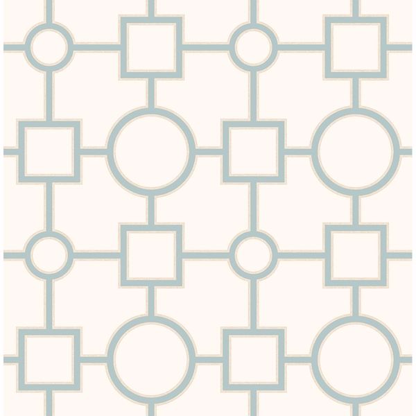 Picture of Matrix Turquoise Geometric