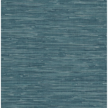 Picture of Natalie Teal Faux Grasscloth 