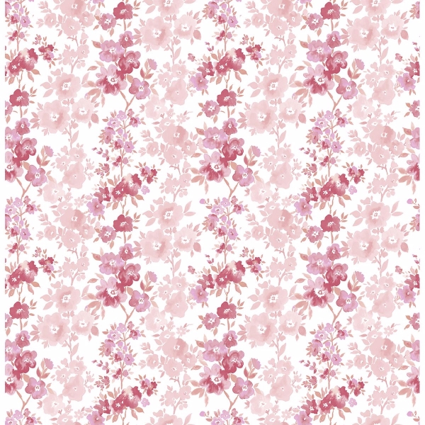 Picture of Charlise Pink Floral Stripe