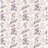 Picture of Charlise Plum Floral Stripe