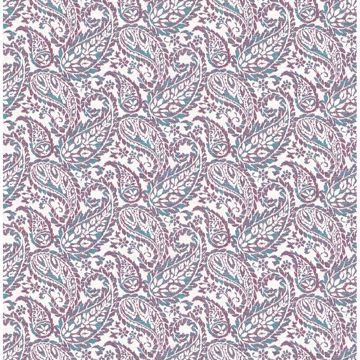 Picture of Adrian Plum Paisley Wallpaper