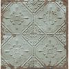 Picture of Tin Ceiling Teal Distressed Tiles