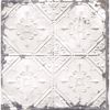Picture of Tin Ceiling White Distressed Tiles