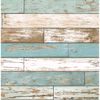 Picture of Scrap Wood Turquoise Weathered Texture