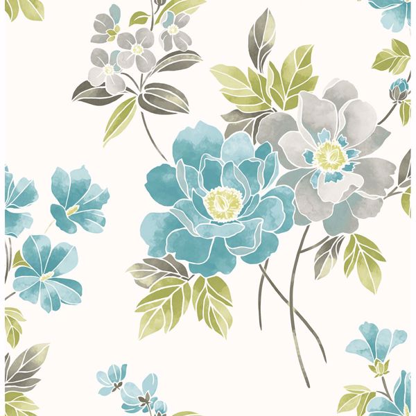 Picture of Claressa Teal Floral
