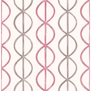 Picture of Banning Stripe Pink Geometric