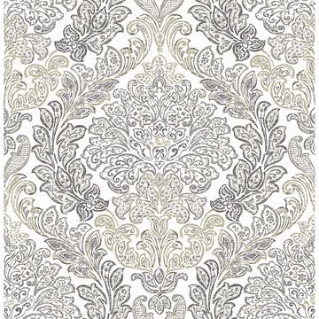 Picture of Fontaine Grey Damask 