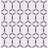 Picture of Fusion White Geometric Wallpaper 