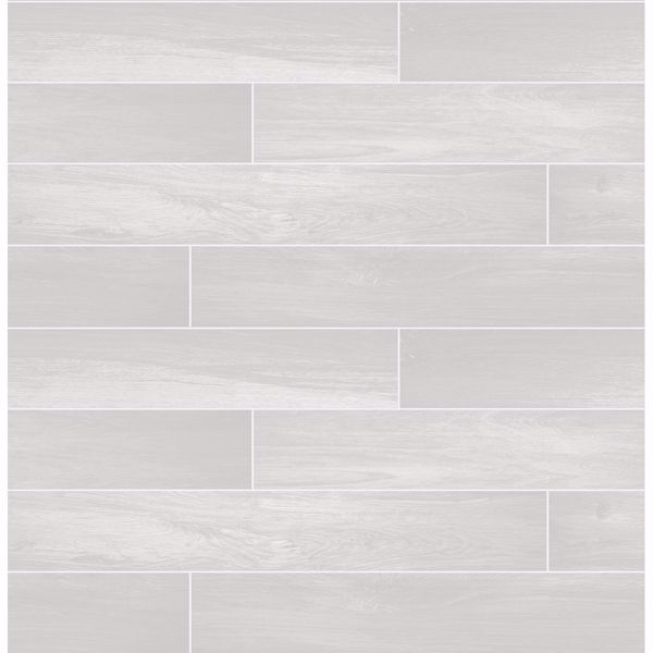 Picture of Titan White Wood Wallpaper 
