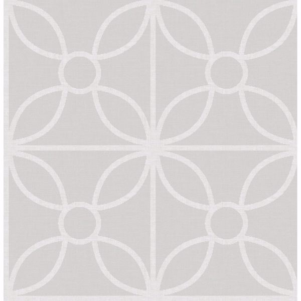Picture of Savvy Neutral Geometric Wallpaper 