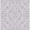 Picture of Heavenly Grey Damask Wallpaper 