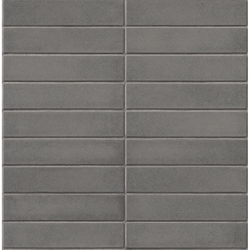 Picture of Midcentury Modern Dark Grey Brick Wallpaper