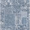 Picture of Esma Blue Vintage Carpet Wallpaper 