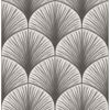 Picture of Dusk Grey Frond Wallpaper