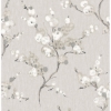 Picture of Bliss Taupe Blossom Wallpaper 