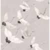Picture of Windsong Grey Crane Wallpaper