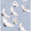 Picture of Windsong Periwinkle Crane Wallpaper 