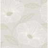 Picture of Mythic Dove Floral Wallpaper 