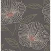 Picture of Mythic Grey Floral Wallpaper 