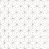 Picture of Orion Grey Geometric Wallpaper 