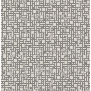 Picture of Bento Grey Geometric Wallpaper 