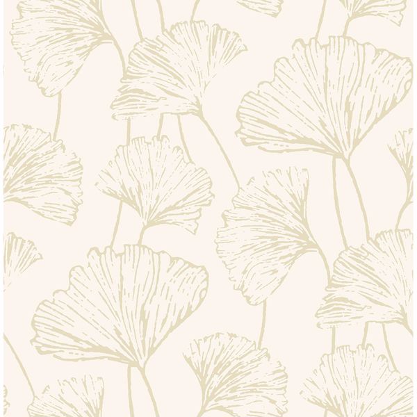 Picture of Reverie Gold Ginkgo Wallpaper 