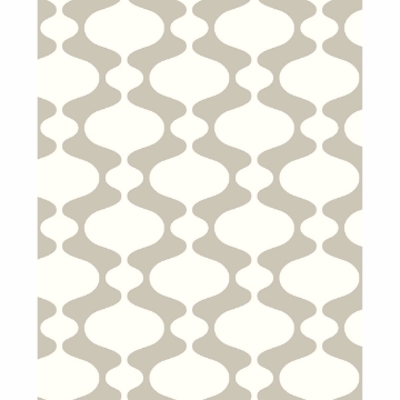 Picture of Ashbury Taupe Retro Wallpaper