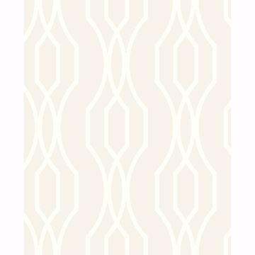 Picture of Coventry Eggshell Trellis Wallpaper