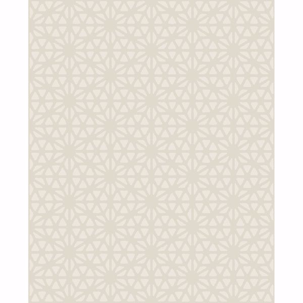 Picture of Prism Neutral Geometric Wallpaper