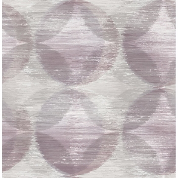 Picture of Alchemy Purple Geometric Wallpaper 