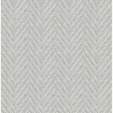 Picture of Ziggity Fog Faux Grasscloth Wallpaper by Sarah Richardson