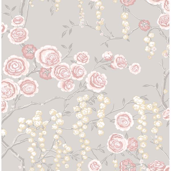 Picture of Peony Tree Petal Wallpaper by Sarah Richardson