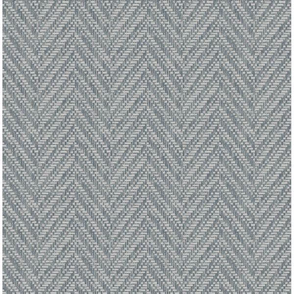 Picture of Ziggity Aegean Faux Grasscloth Wallpaper by Sarah Richardson