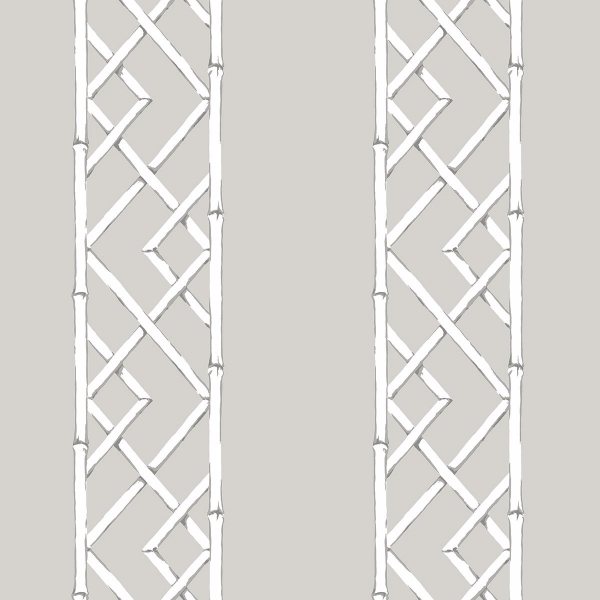 Picture of Latticework Sterling Wallpaper by Sarah Richardson