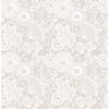 Picture of Ana Taupe Floral Wallpaper