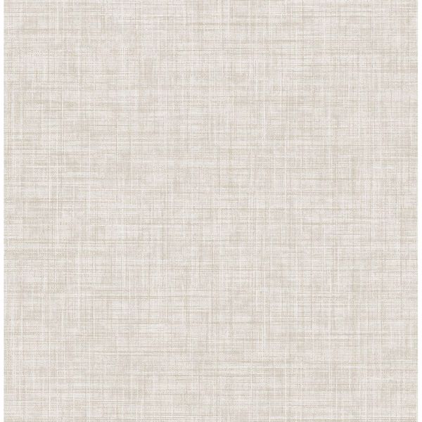 Picture of Mendocino Beige Linen Wallpaper