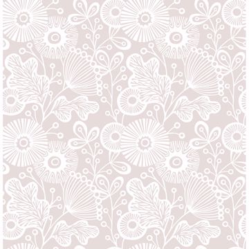 Picture of Ana Rose Floral Wallpaper
