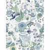 Picture of Whimsy Blue Fauna Wallpaper
