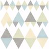 Picture of Trilogy Multicolor Geometric Wallpaper