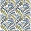 Picture of Fiddlehead Green Botanical Wallpaper