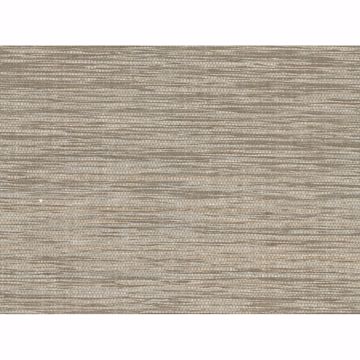 Picture of Cavite Grey Grasscloth Wallpaper