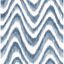 Picture of Bargello Blue Faux Grasscloth Wave Wallpaper