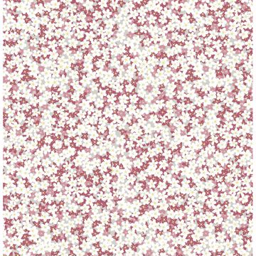 Picture of Giverny Pink Miniature Floral Wallpaper