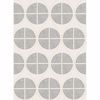Picture of Luminary Grey Ogee Wallpaper