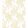 Picture of Arabesque Mustard Floral Trail Wallpaper