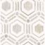 Picture of Borneo Light Grey Geometric Grasscloth Wallpaper